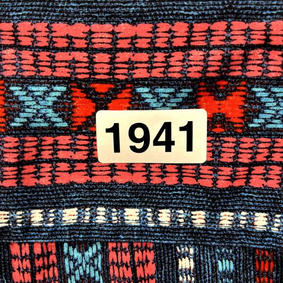 21 Men Shirt Small Blue‎ Red Button Down Classic Fit Short Sleeve Striped pocket - Picture 13 of 13